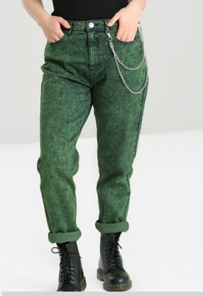 Pantalon Finn Jeans Vert