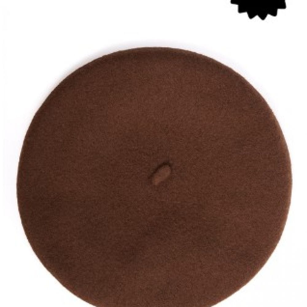 Beret Vintage Claire Coffée