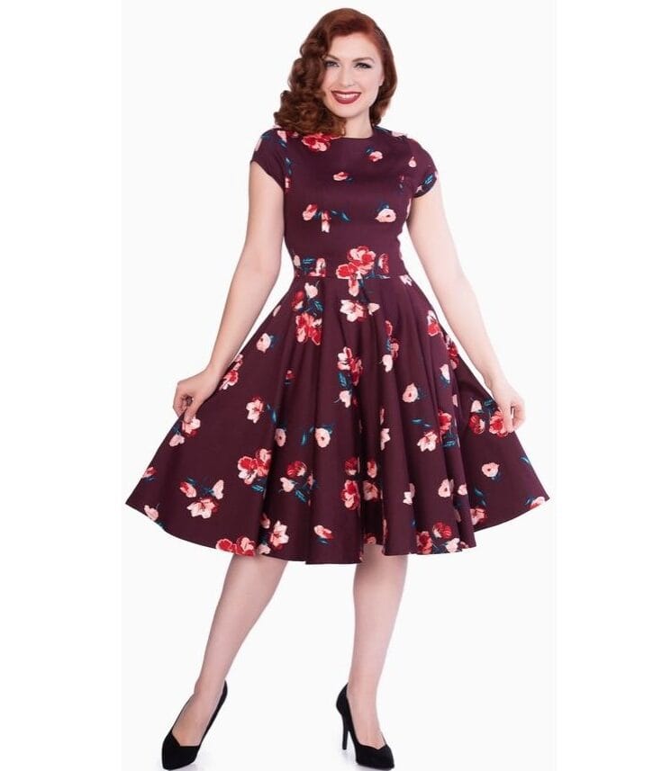 Robe Abigail Fleurie Patineuse