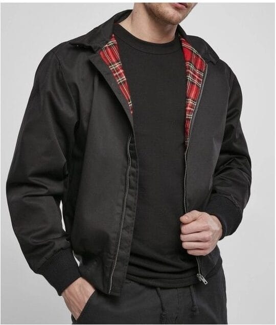 Blouson Veste Lord Canterbury Noir Harrington