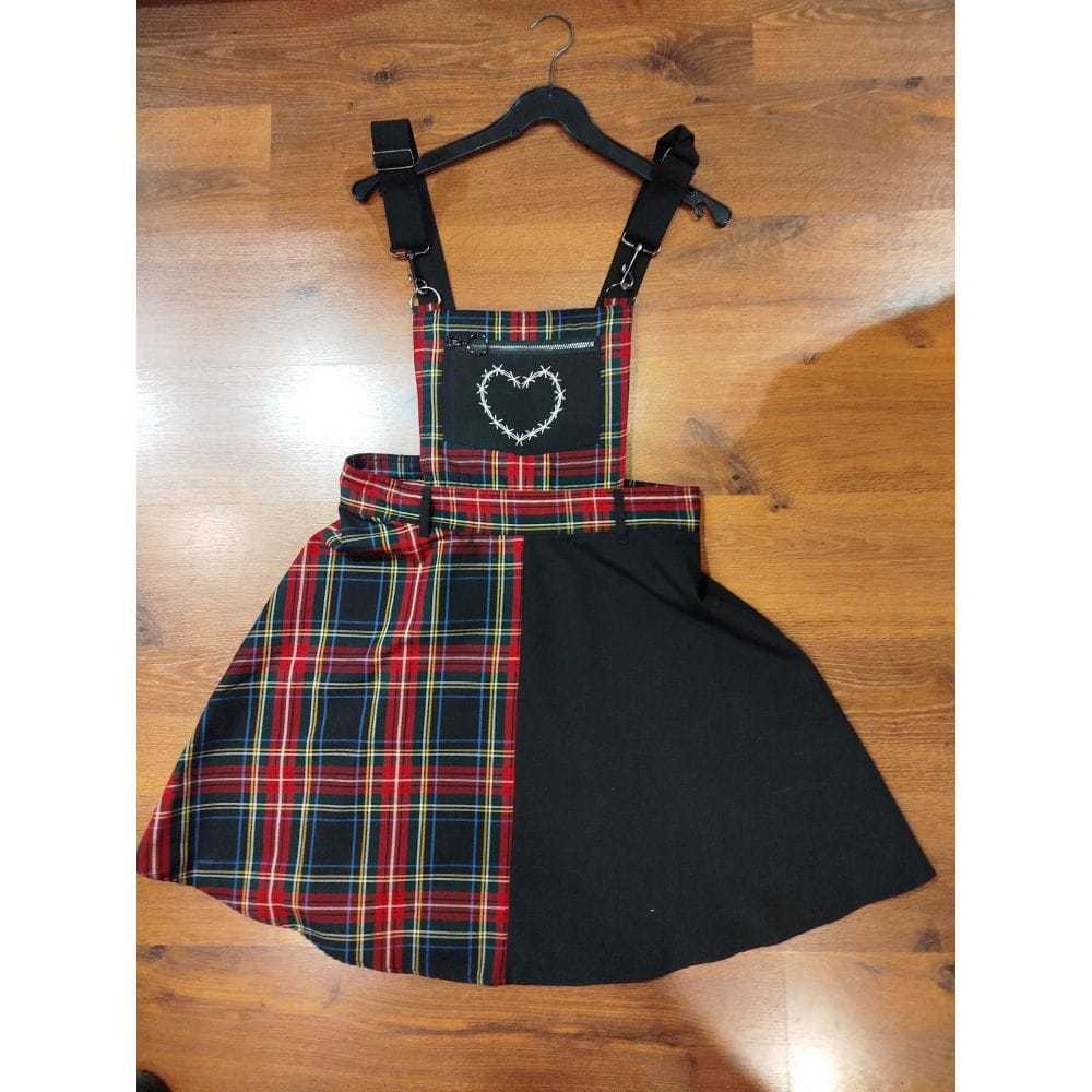Robe Pinafor Bi Color