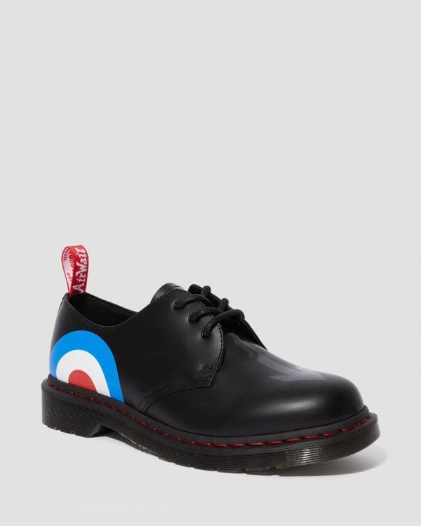 Chaussures BLACK The Who Target Smooth Dr Martens