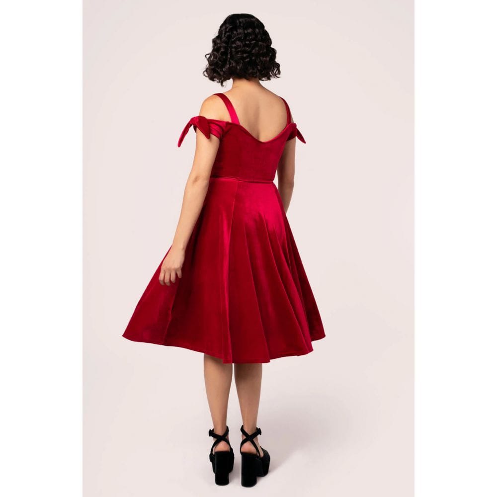 Robe Carrie Rouge – Image 3