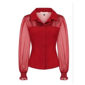 Chemisier Bonnie Bourgogne