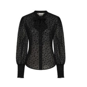 Chemisier Florence Floral Nigth Noir